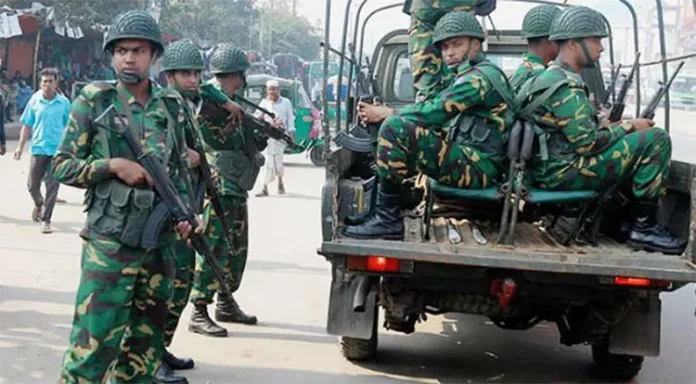 '২৯শে ডিসেম্বর থেকে সারাদেশে সেনা মোতায়েন'